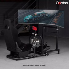 Dardoo Racing Sim Cockpit Mit Triple Monitor ...