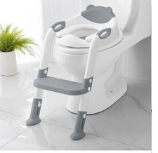 Potty Training Seat with Step Stool Ladder, Potty Training Toilet for Kids Boys