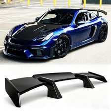 For Porsche 718 Cayman Gt4 Rs 59 Pro Style Rear Spoiler Gt Wing Glossy Black For Porsche 718 Cayman Gt4 Rs 59 Pro Style Rear Spoiler Gt Wing Glossy Black