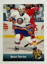 1992-93 Bryan Trottier Upper Deck All-Star Locker Series All-Star Heroes  BLG