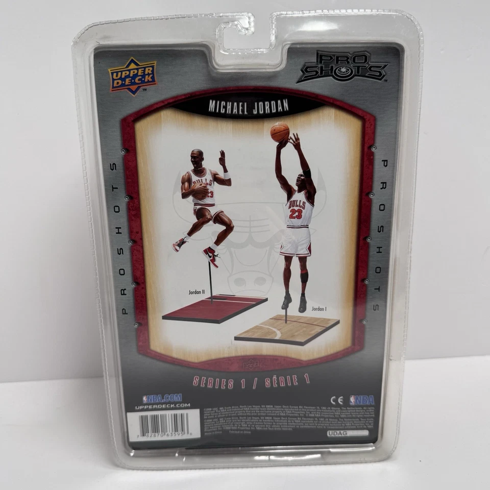 Michael Jordan Upper Deck Pro Shots Series 1 Action Figure (NIB) - Image 4 of 4