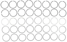 MAHLE 41699 Engine Piston Ring Set