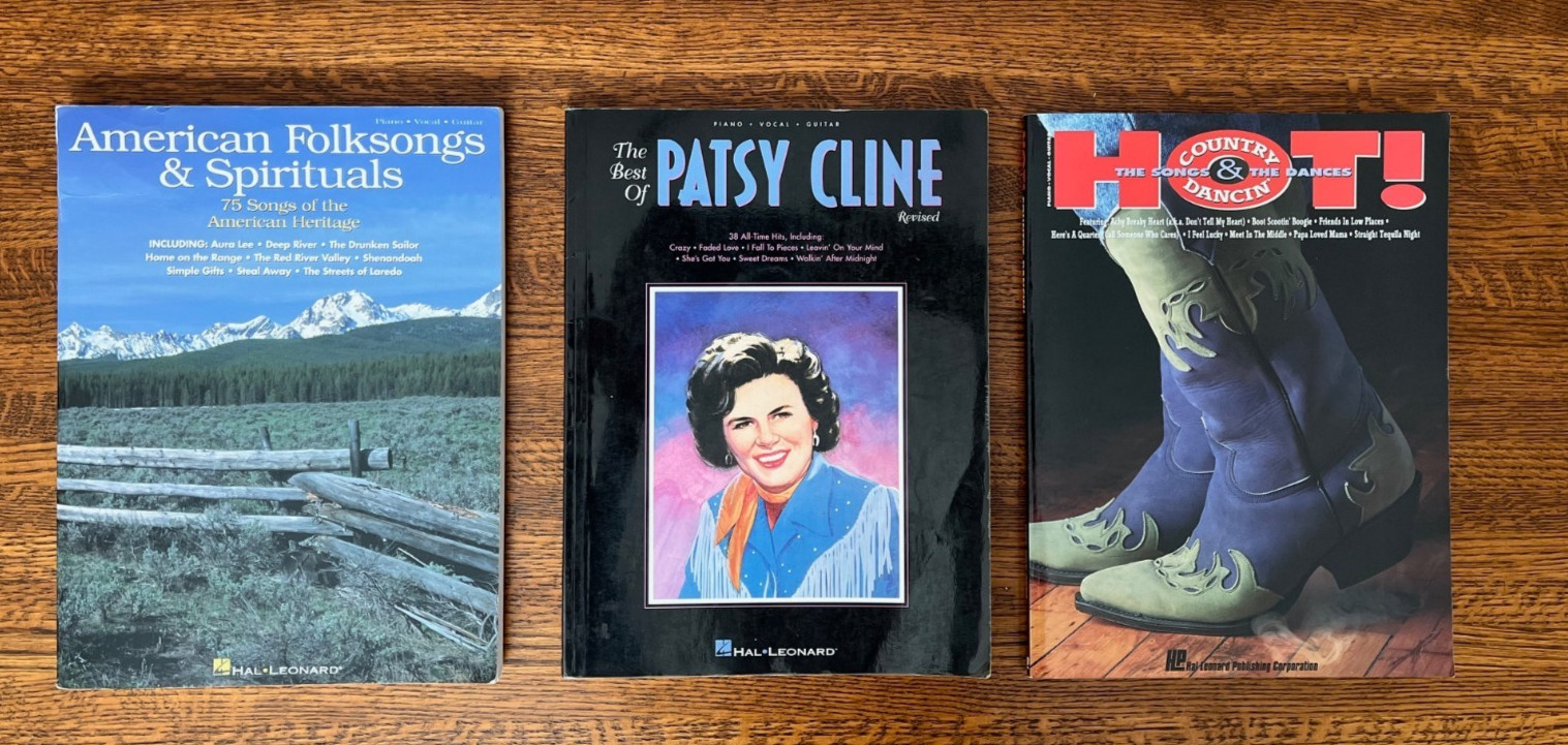 Lot of 3: Hal Leonard Adult Contemporary Song Books 1990s - Piano, Vocal, Guitar
