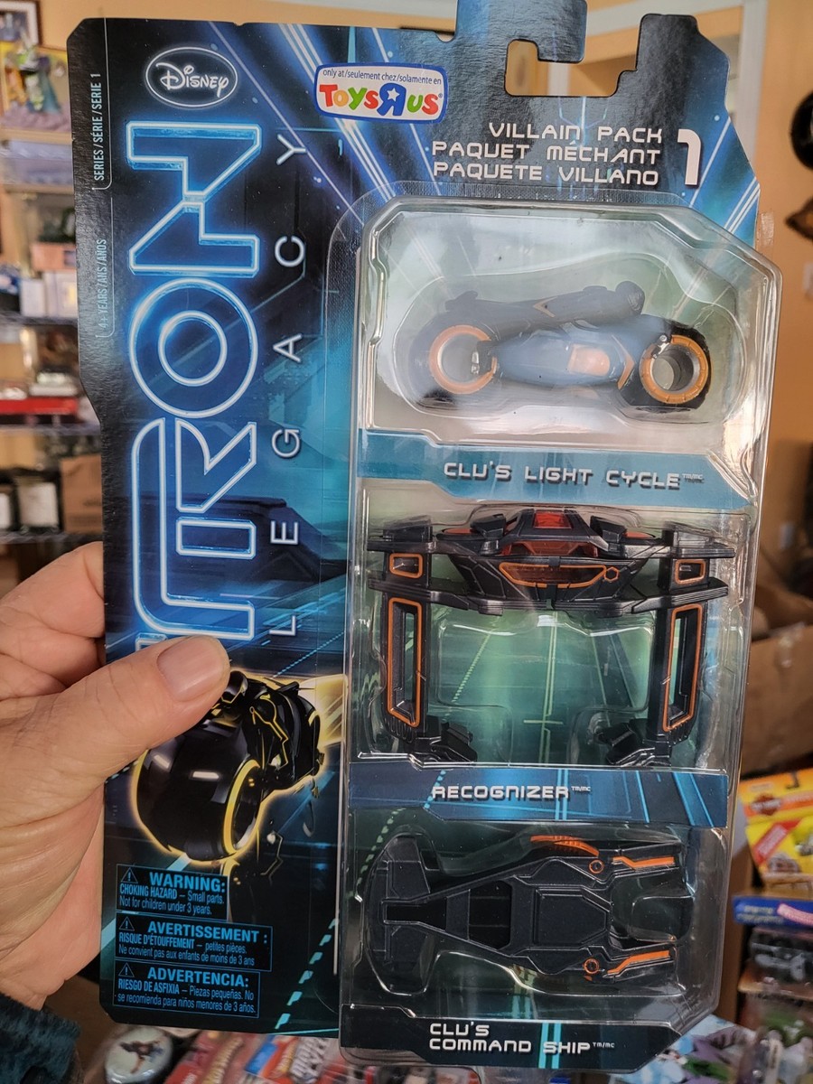 Tron Legacy: Series 1, 2010, villian pack CLU LIGHT CYCLE
