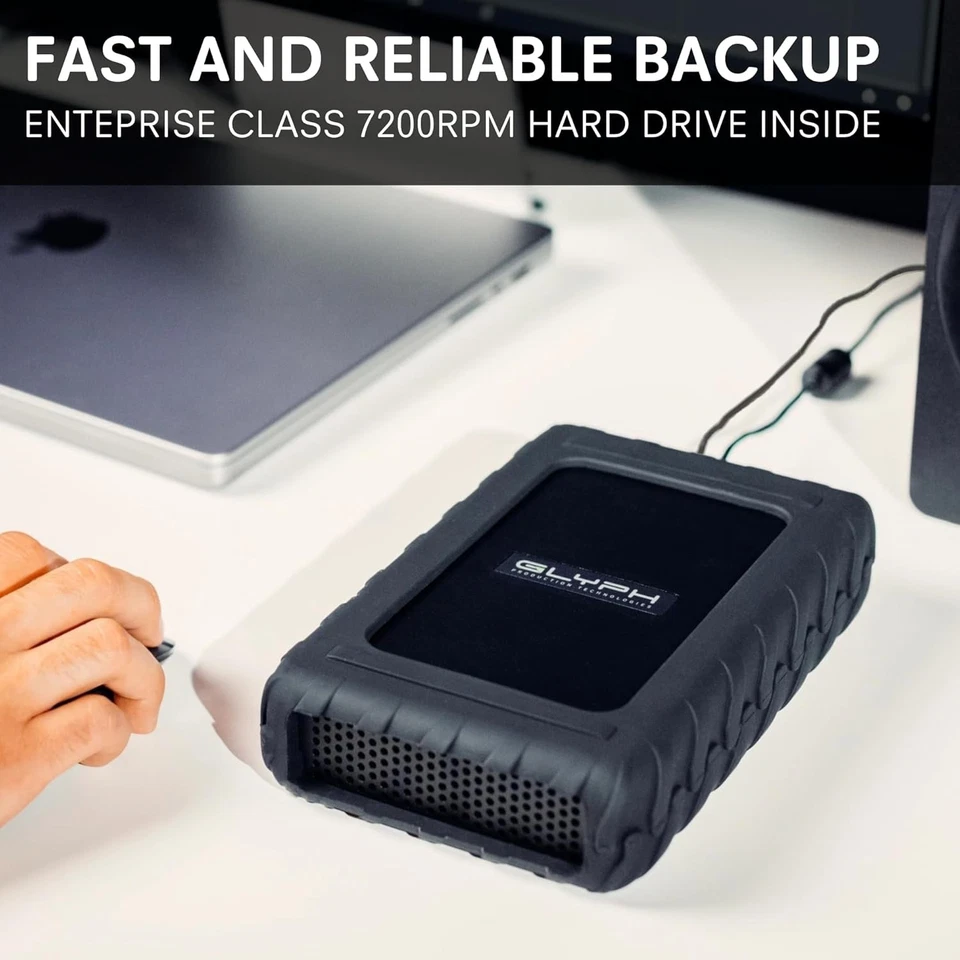 Glyph Production Technologies BlackBox Pro 20TB External Hard Drive - Black - Image 2 of 4