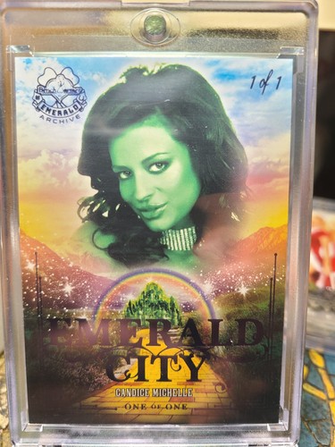 2022 Benchwarmer Emerald City Candice Michelle 1/1