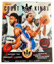 2025/26 Panini Court Kings Basketball Hobby Box #WUE