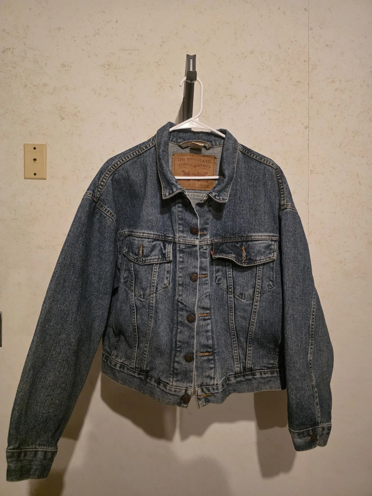 Levi Jean Jacket Men Size M Vinage 90s Made In USA