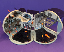 Star Wars Action Fleet Death Star Playset Micro Machines 1996 - Used  see pics