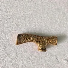 New Brass Engraved Head Handle For Handmade Wooden Walking Stick Cane Gift