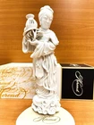 HEREND Chinese Lady XIWANGMU WHITE SCULPTURE, 33.5cm Tall, Master Signed