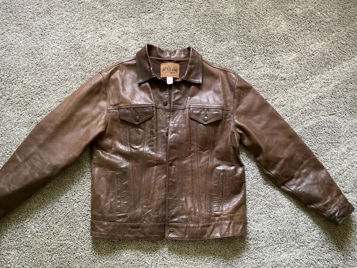 25+ Gap Leather Outer Shell Coats, Jackets & Vests for Men for