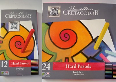 METALLPAKET 12-24 HARTE PASTELLE CRETACOLOR HARD PASTELS