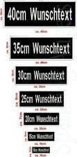    Namensschild Aufnäher ,Dein Wunschtext   ...