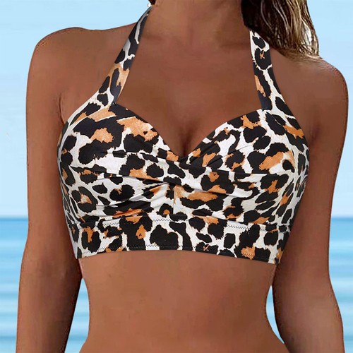 Women Lace Up Swimwear Tops Underwire Full Coverage Bikini Top Push Up Swim New - Bild 49 von 78
