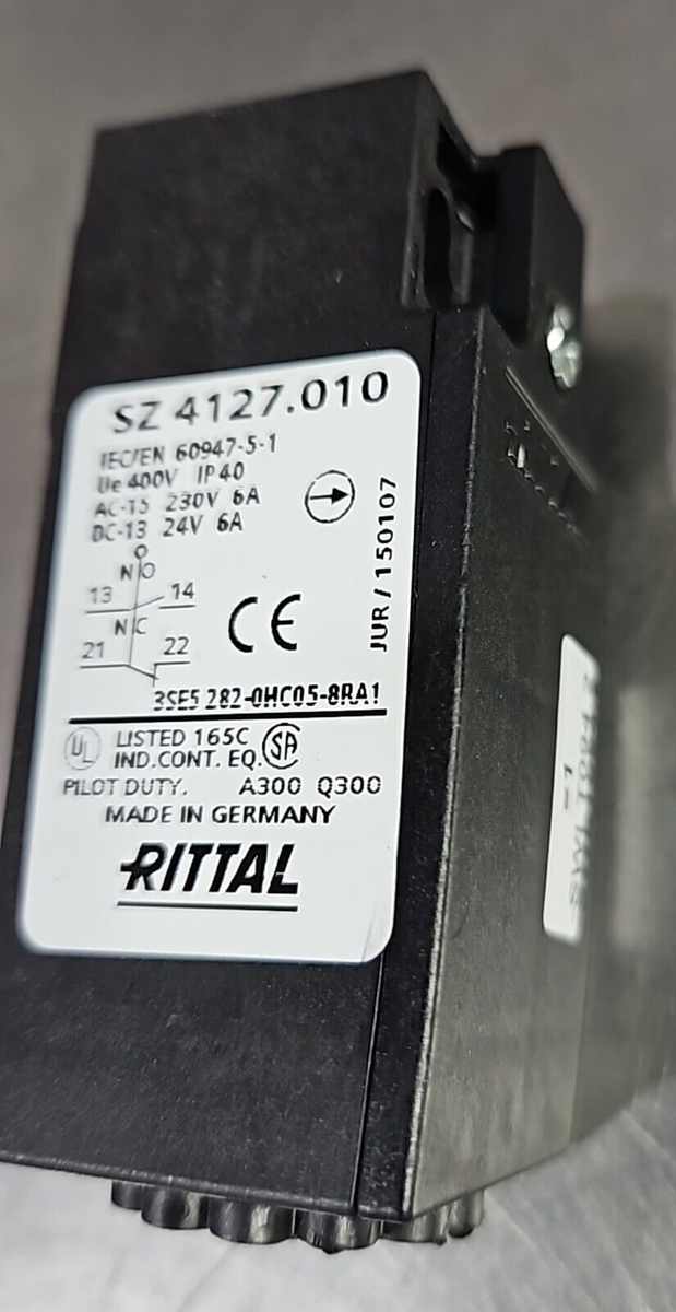 RITTAL SZ 4127.010 400V IP40 Door Switch. Loc 4G-1 | eBay