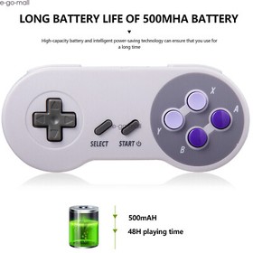 2 PACK SNES Gamepad Receiver for Super Nintendo Entertainment System SFC SNES