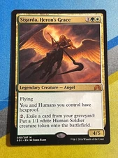 Magic the Gathering MTG Shadows Over Innistrad SIGARDA, HERON'S GRACE