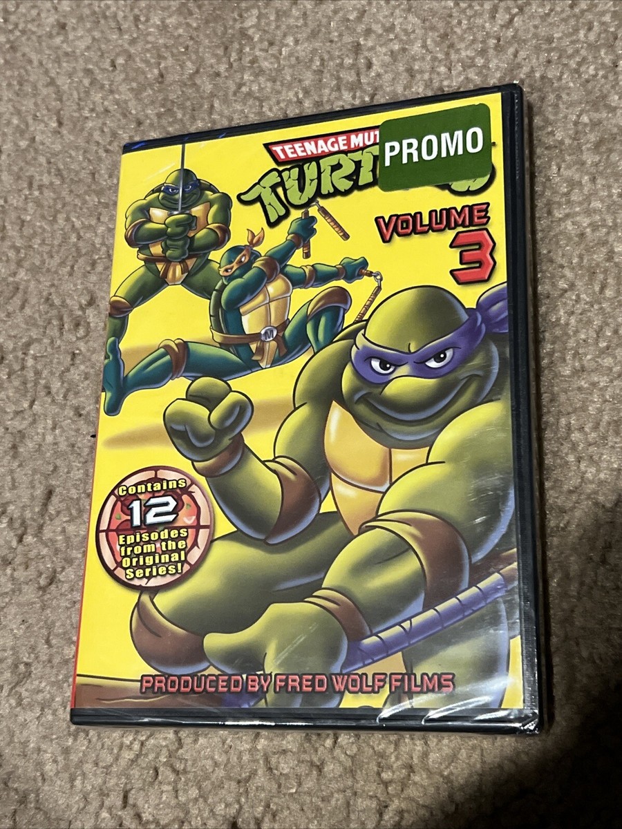 Teenage Mutant Ninja Turtles - Volume 3 (DVD, 2005, 12 Episodes