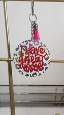 Vinyl Inspirational Keychains