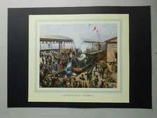 RAILWAY PRINT : ' THE ROYAL ROAD' BY P O JONES