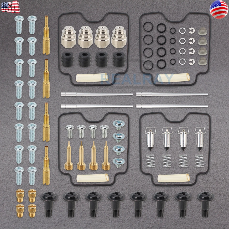 New Rebuild Fits For Suzuki Katana 600 GSX600F 1998-2006 Carburetor Rebuild Kit - Image 2 of 4
