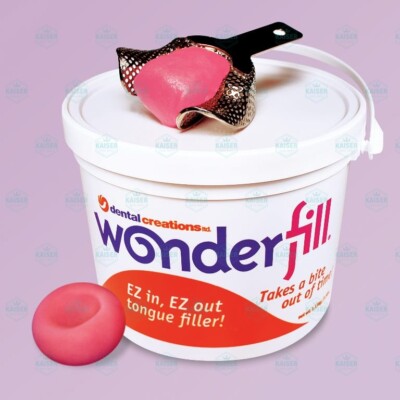 Wonderfill Tongue and Void Filler for Dental Lab Trays Or Impressions (1.13 kg)