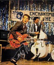 Michael J Fox Signed Back To The Future On Stage RP 8X10 Photo