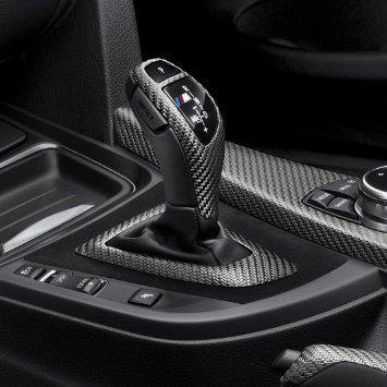 Carbon Fiber Gear Shift Panel Frame Trim For BMW 1 2 3 4 Series F20 F30 F32 (2014-2018) - View #3