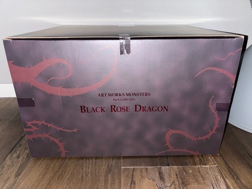 Yu-Gi-Oh! Duel 5D's Monsters Art Works Statua Black Rose Dragon MEGAHOUSE - Foto 5 di 5