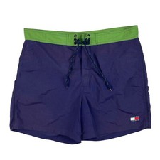 Tommy Hilfiger Swim Trunks Mens XL Vintage 90s Lined Beach Pool Board Shorts