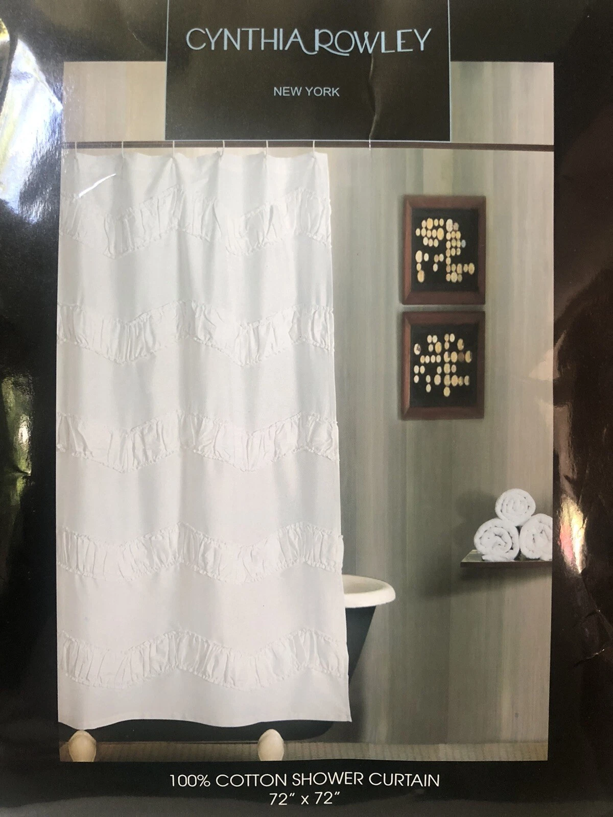 Cynthia Rowley New York Shower Curtain - Thumbnail 2