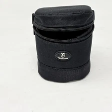 PEARSTONE Lens Padded Soft Case With Belt Loop 4” Deep X 3" Wide Zip Top