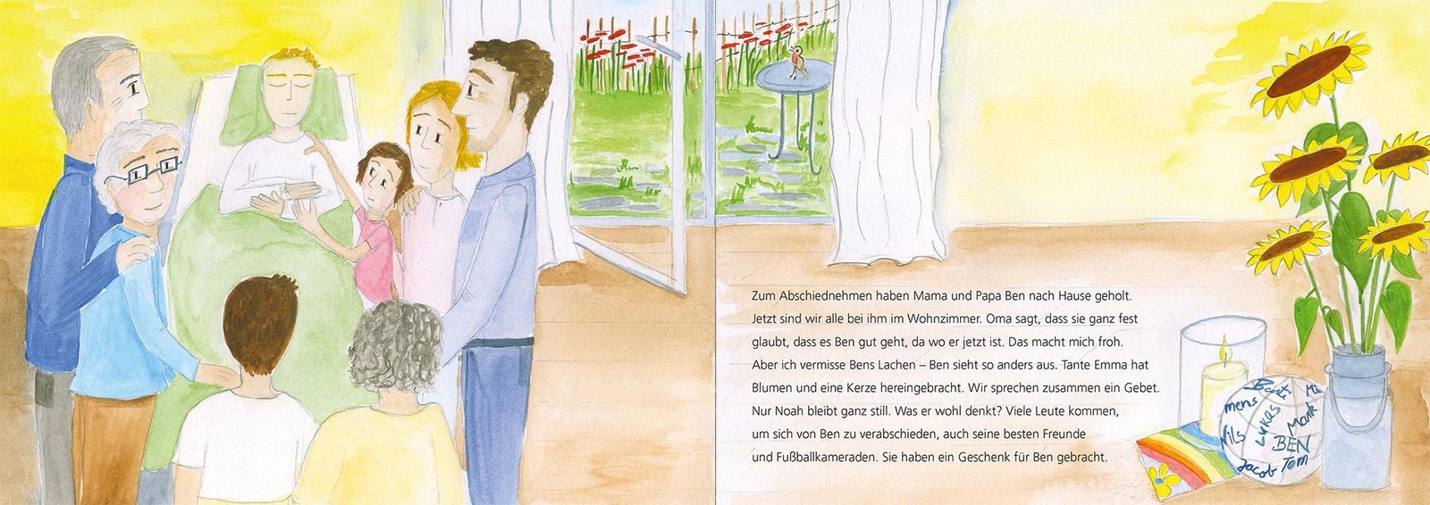 Thumbnail - Andrea Hendrich | Bens Sonnenblumen | Buch | Deutsch (2018) | 55 S.