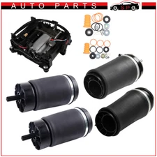 5PCS For Land Rover Range Rover HSE L322 Air Suspension Spring & Compressor Pump