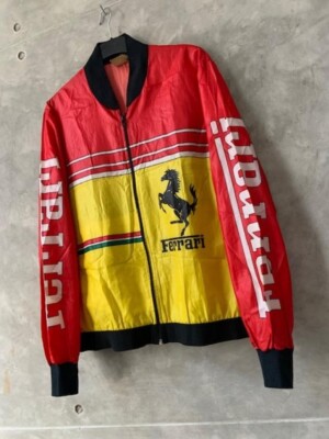 Vintage FERRARI scuderia F1 windbreaker jacket size L
