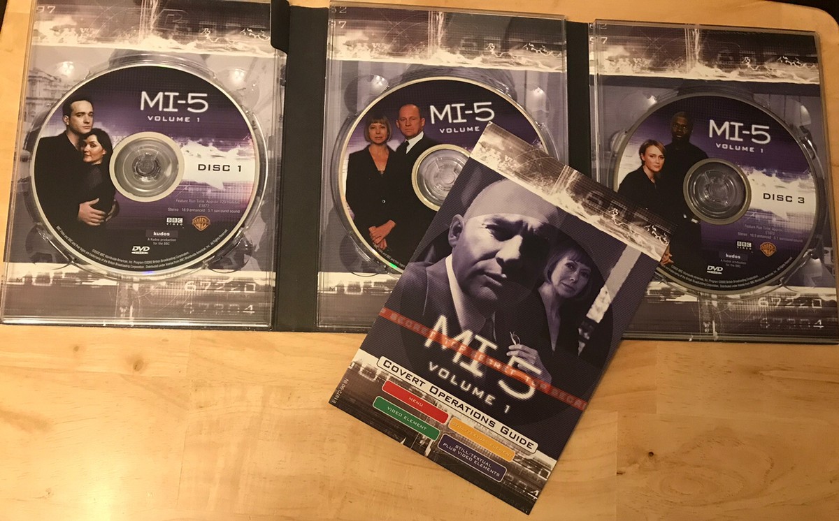 MI-5 Volume 1 (DVD, 3 Disc Set, BBC) Matthew Macfadyen