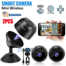 Home Security Camera Wifi Mini Night Vision 1080P HD Indoor Outdoor Surveillance