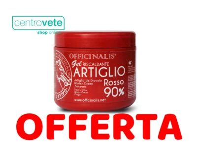 OFFICINALIS Artiglio del Diavolo Rosso 500 ml → Crema Gel Riscaldante e Antinfiammatorio