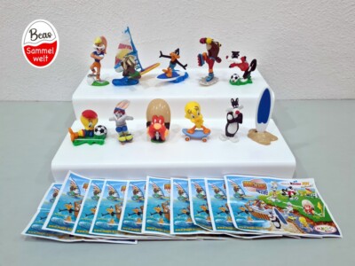 Üei Komplettsatz   Kinder Joy   Looney Tunes Active 2008 + alle BPZ DE