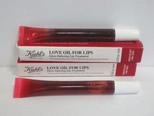 KIEHL'S LOVE OIL FOR LIPS - LIP TREATMENT MIDNIGHT ORCHID 0.3 OZ NWB LOT OF 2