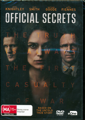 Ralph Fiennes Official Secrets Stream Official Secrets DVD NEW