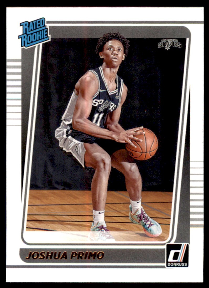 2021-22 Donruss Joshua Primo RC San Antonio Spurs #212
