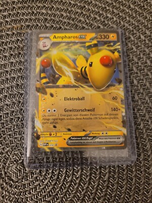 Pokemon Ampharos ex 016 Black Star Promo Deutsch