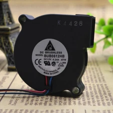 DELTA 5cm 5015 BUB0512HB 12V 0.24A 3-wire Small Turbo Blower Cooling Fan