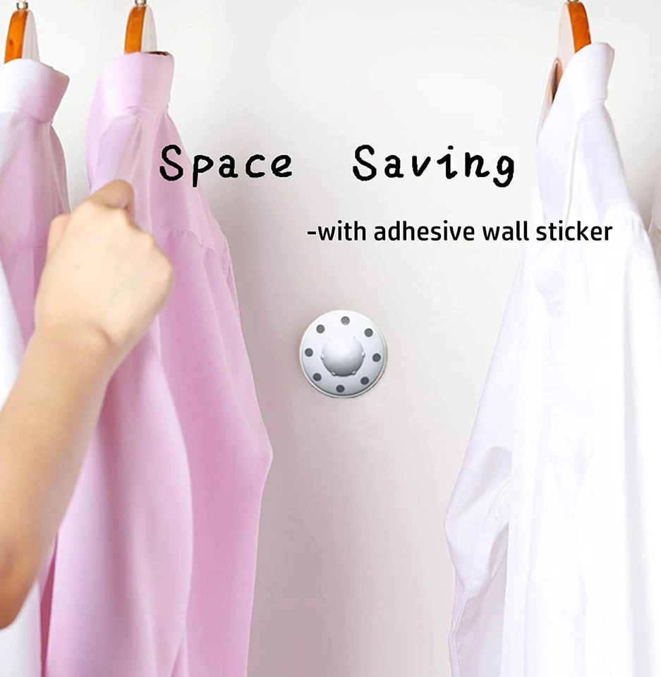 6 Pack Moth Ball Case with Adhesive Wall Sticker, Refillable Case for Moth Ball - Image 4 of 4