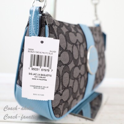 COACH ショルダーバッグ Signature jacquard C8306 COACH ショルダーバッグ Signature jacquard C8306