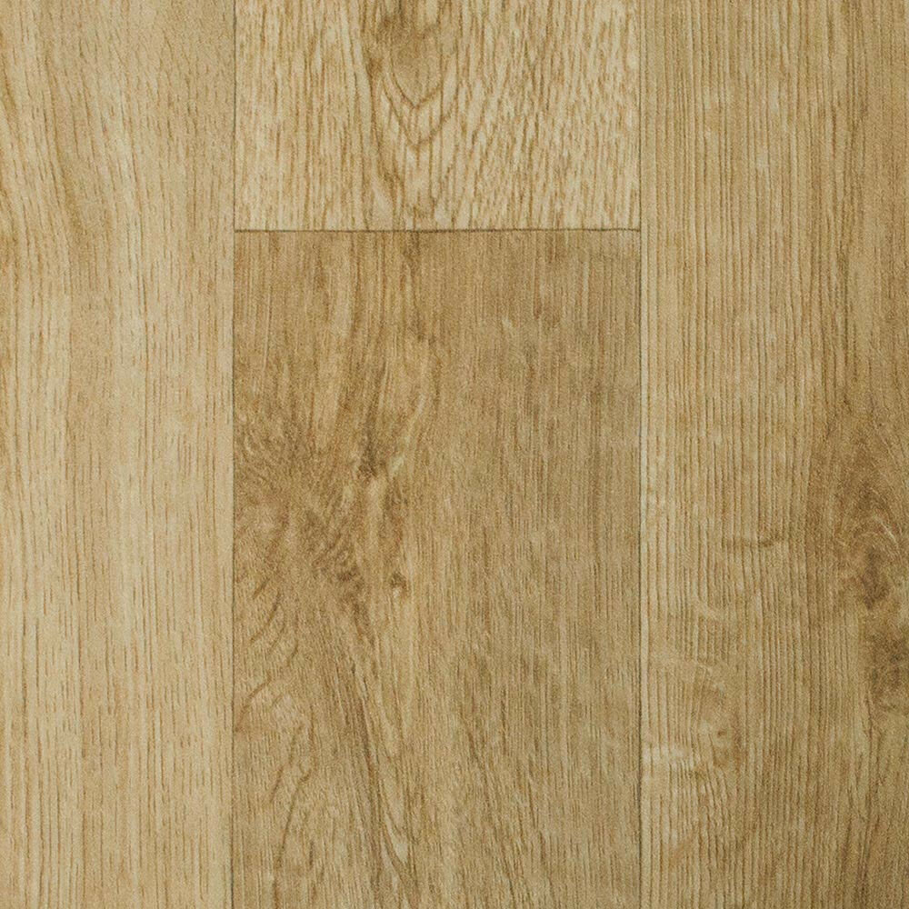 Tile & Wood Effect 3.8mm Vinyl Flooring Roll Quality Lino, AntiSlip 2m