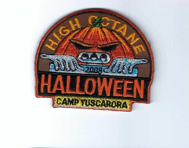 Boy Scout Camp Patch 2008 Tuscarora Council Halloween 21/2in x 3in eBay