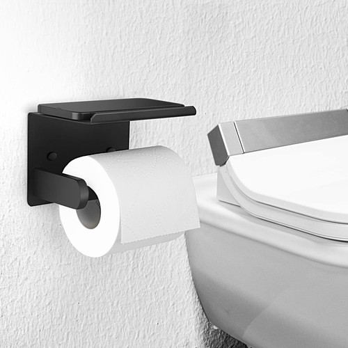 Portarrollos de papel higiénico resistente con constante para teléfono - Imagen 7 de 7